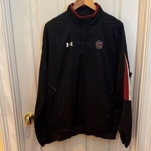 Under armour 🔥sale🔥Gamecocks Rare 2009 black burgundy white pullover jacket